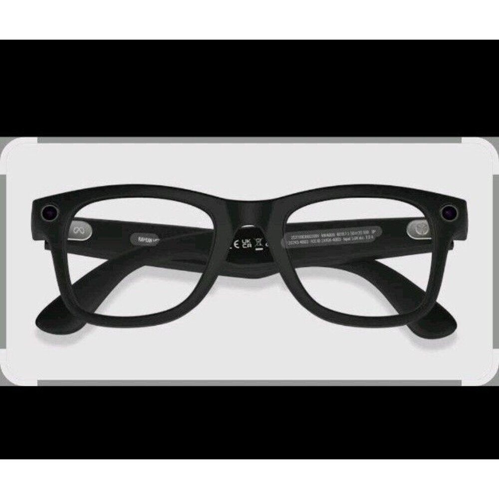 Ray-Ban Meta Wayfarer - Gen 2 - Shiny Black Frame  50-22